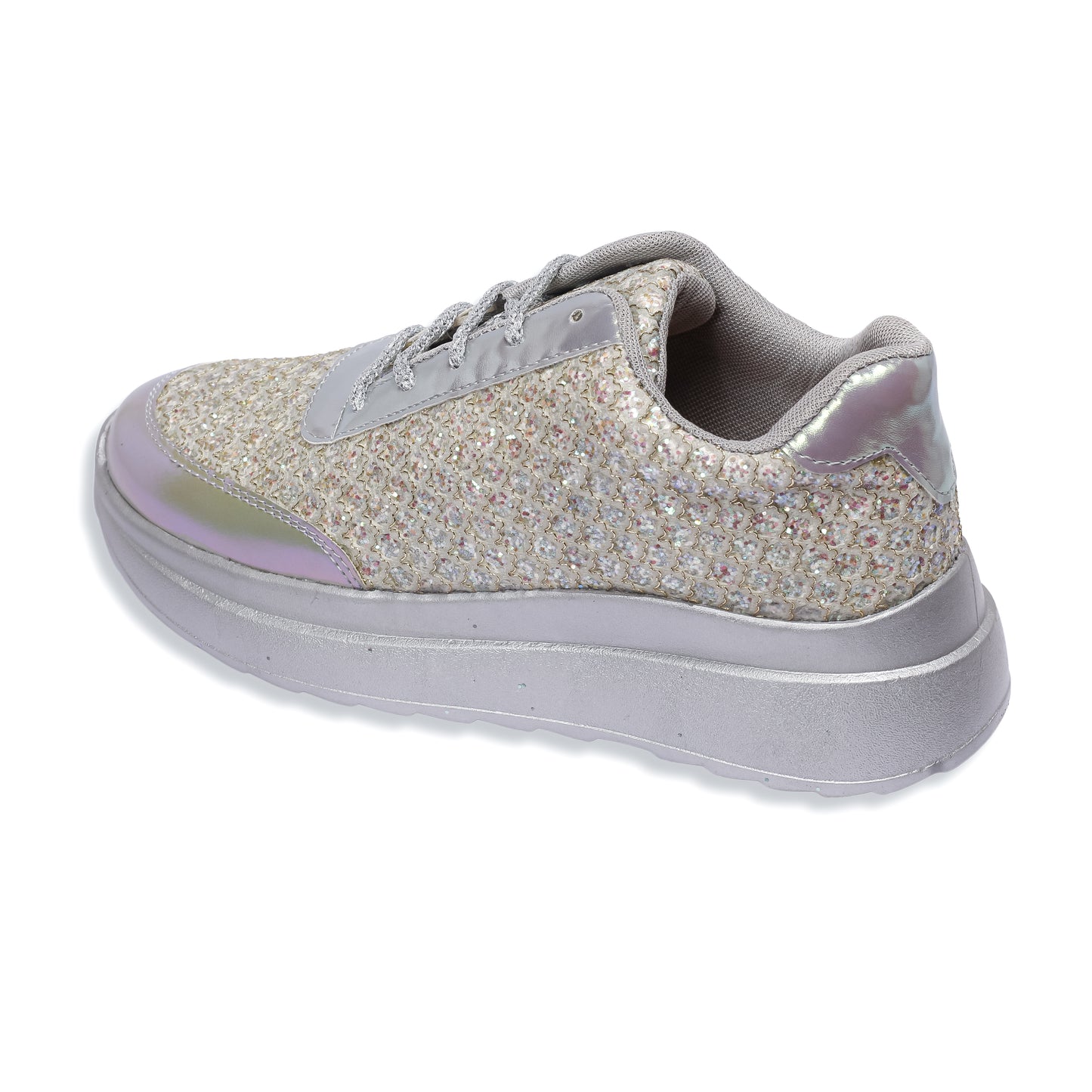 Silver Spark Sneakers