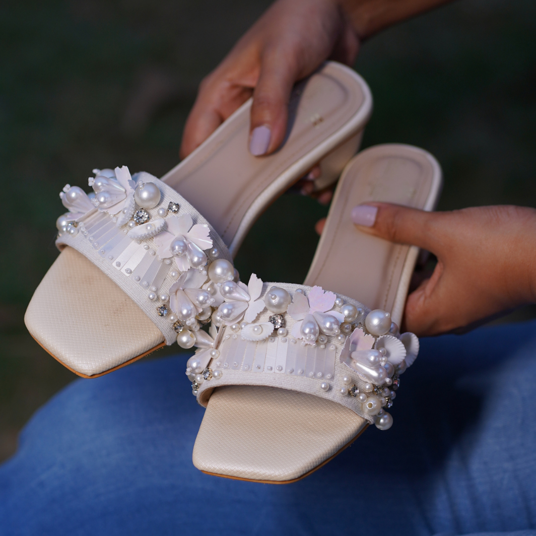 Bombshell Hand Crafted Heel Sliders