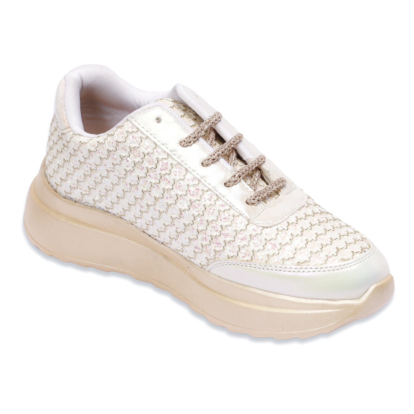 Gleaming Ivory Sneakers