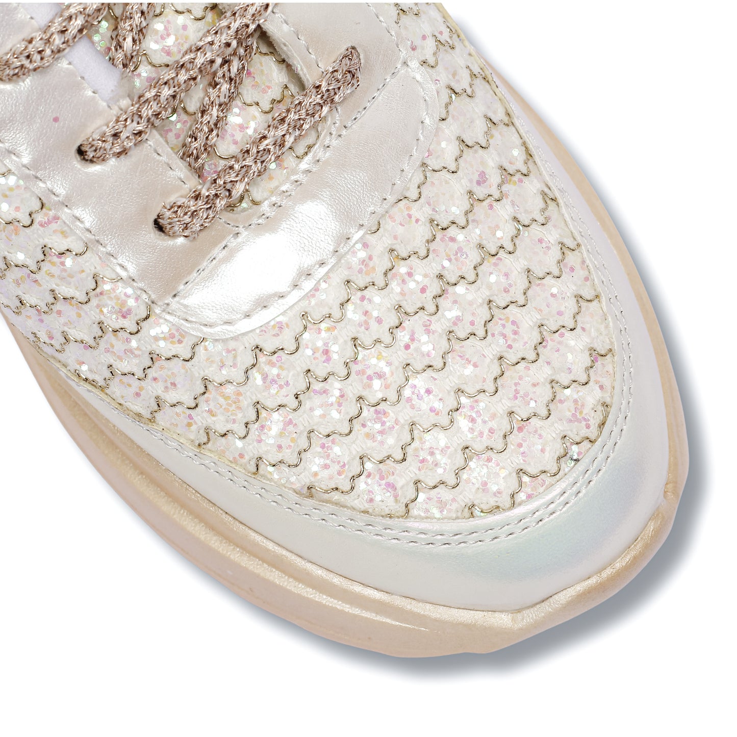 Gleaming Ivory Sneakers