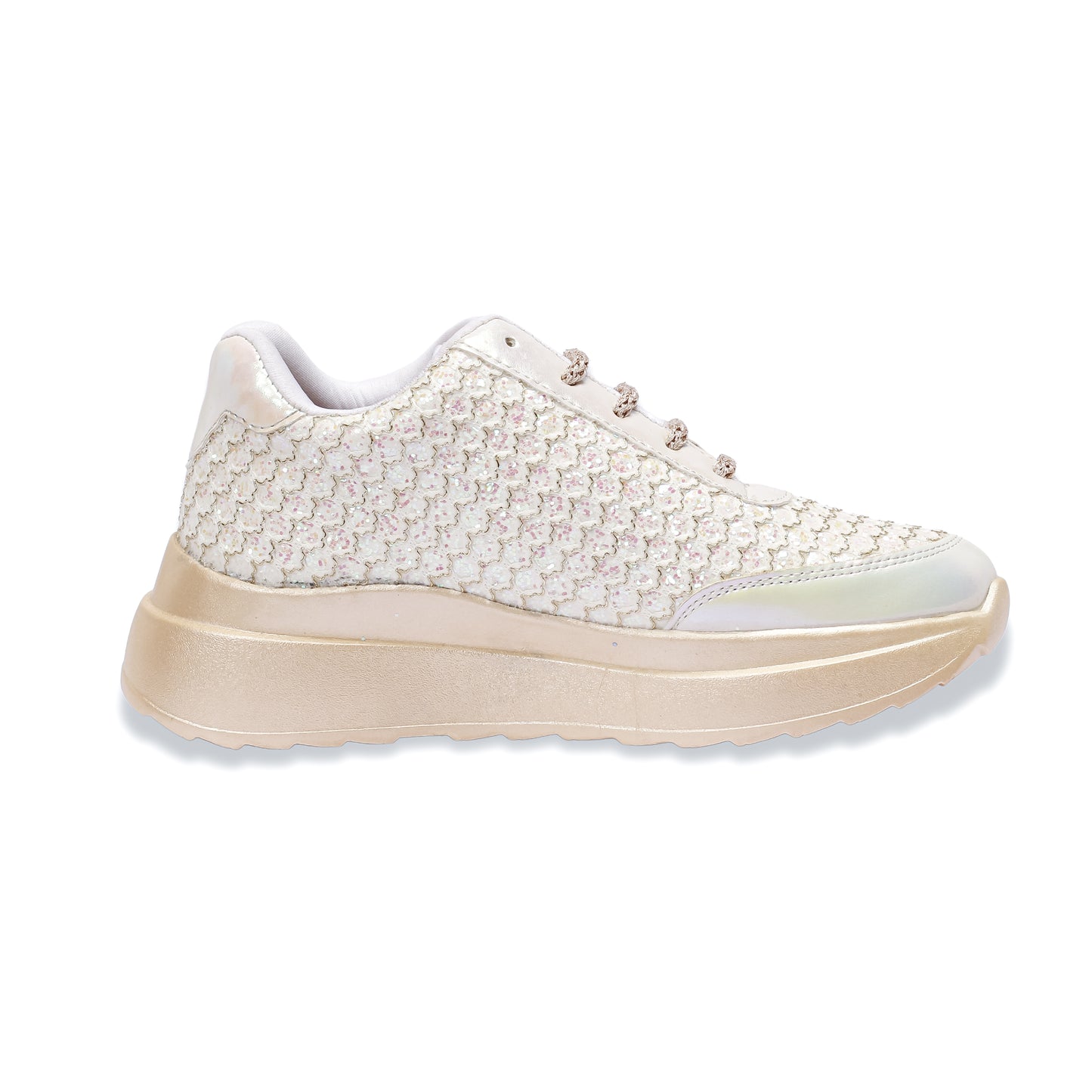 Gleaming Ivory Sneakers