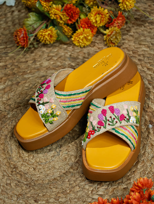 Garden Bloom Cross strap