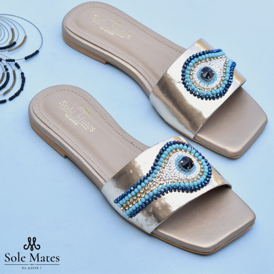 Nazar "Evil Eye" Flat Sliders