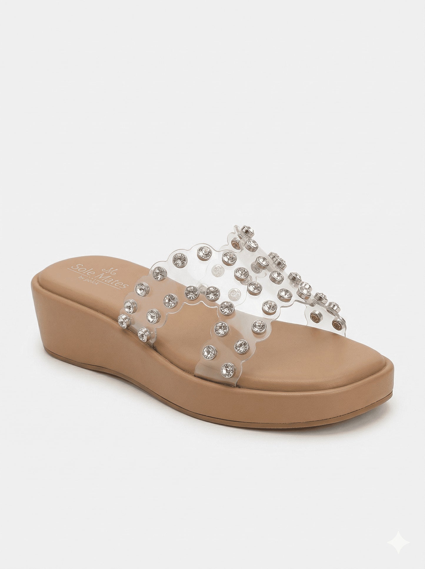 Glass Glow Clear strap sliders
