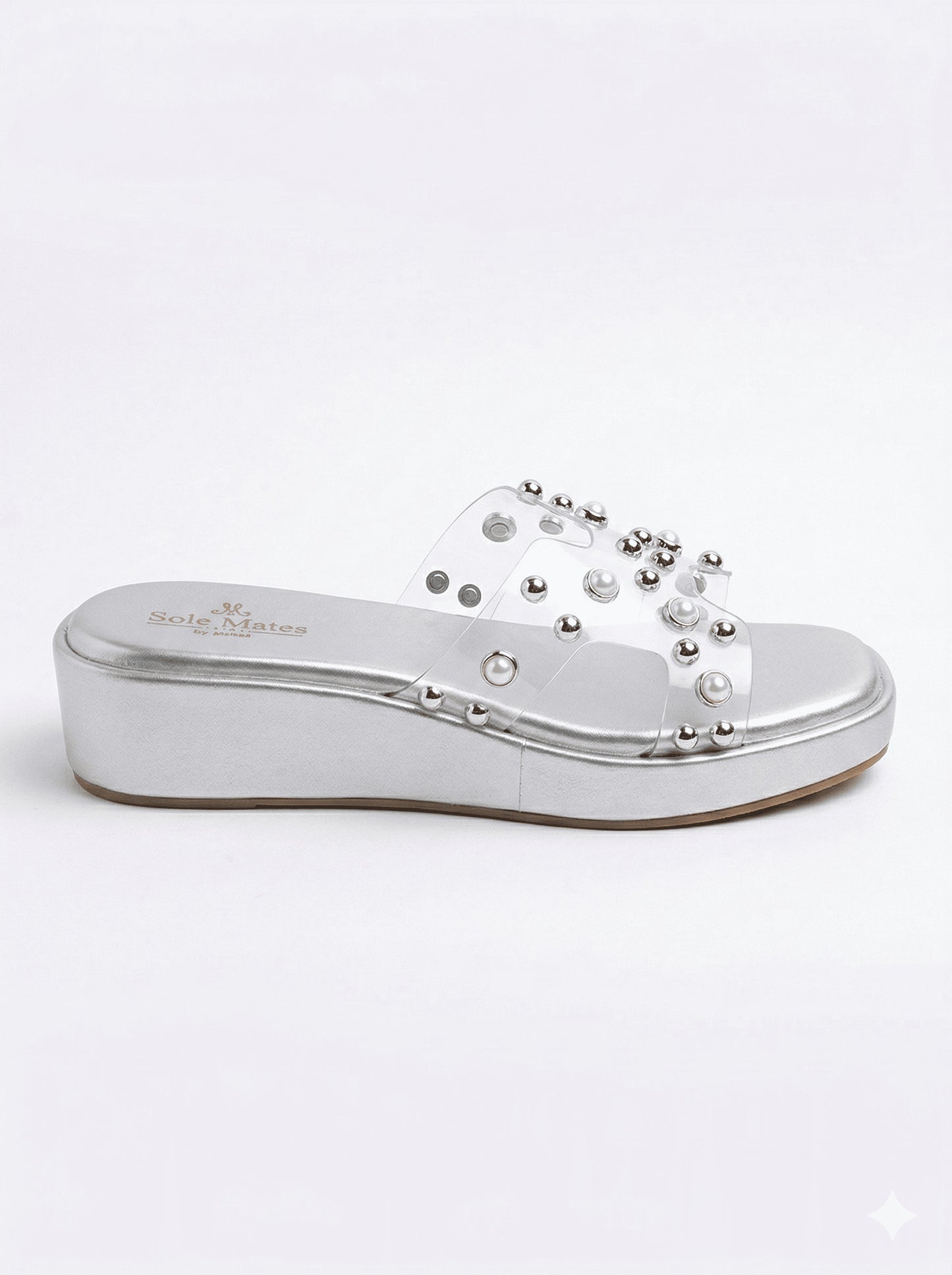 SMBP-Silver Mist Clear strap